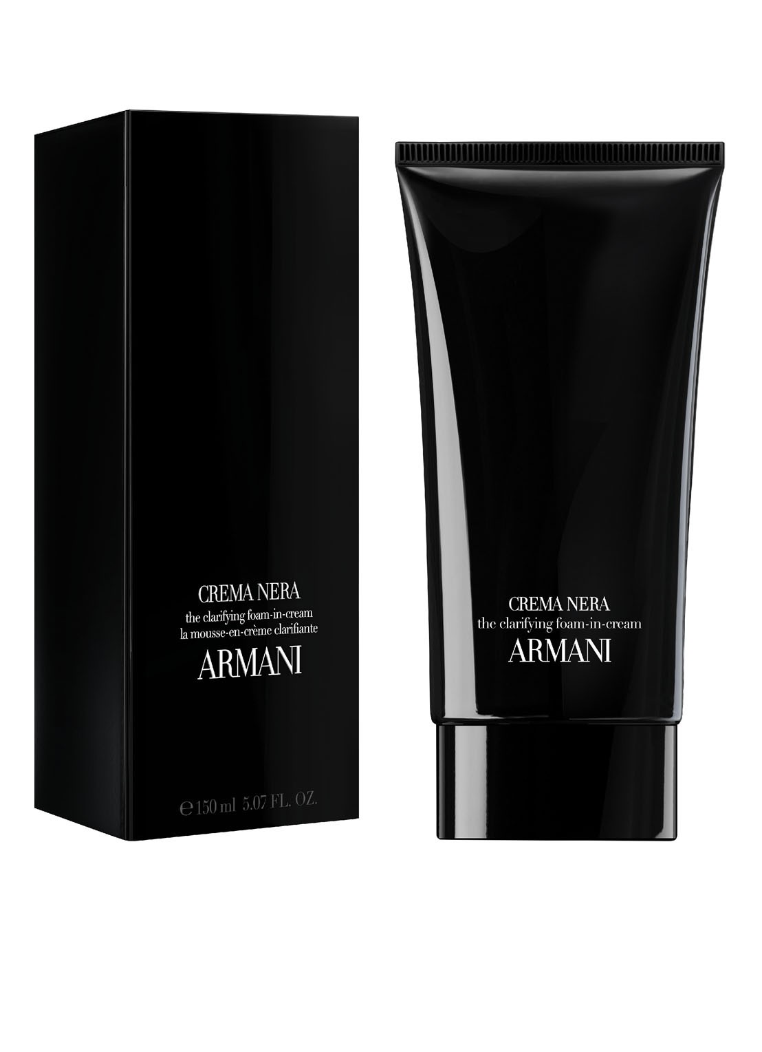 Armani Beauty  Crema Nera Verhelderende Mousse-in-Crème - reinigende mousse - voorkant 2 undefined