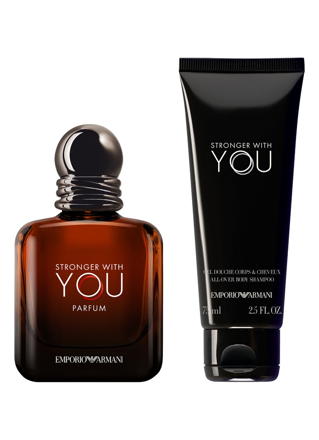 Armani Beauty Giorgio Armani Stronger With You Eau de Parfum Geschenkset - verzorgingsset - voorkant undefined