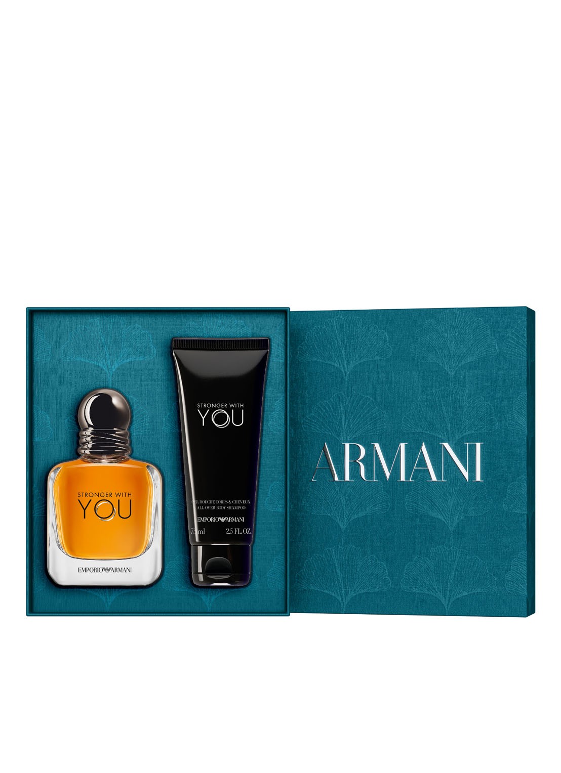 Armani Beauty Giorgio Armani Stronger With You Eau de Toilette Geschenkset - verzorgingsset - voorkant 2 undefined