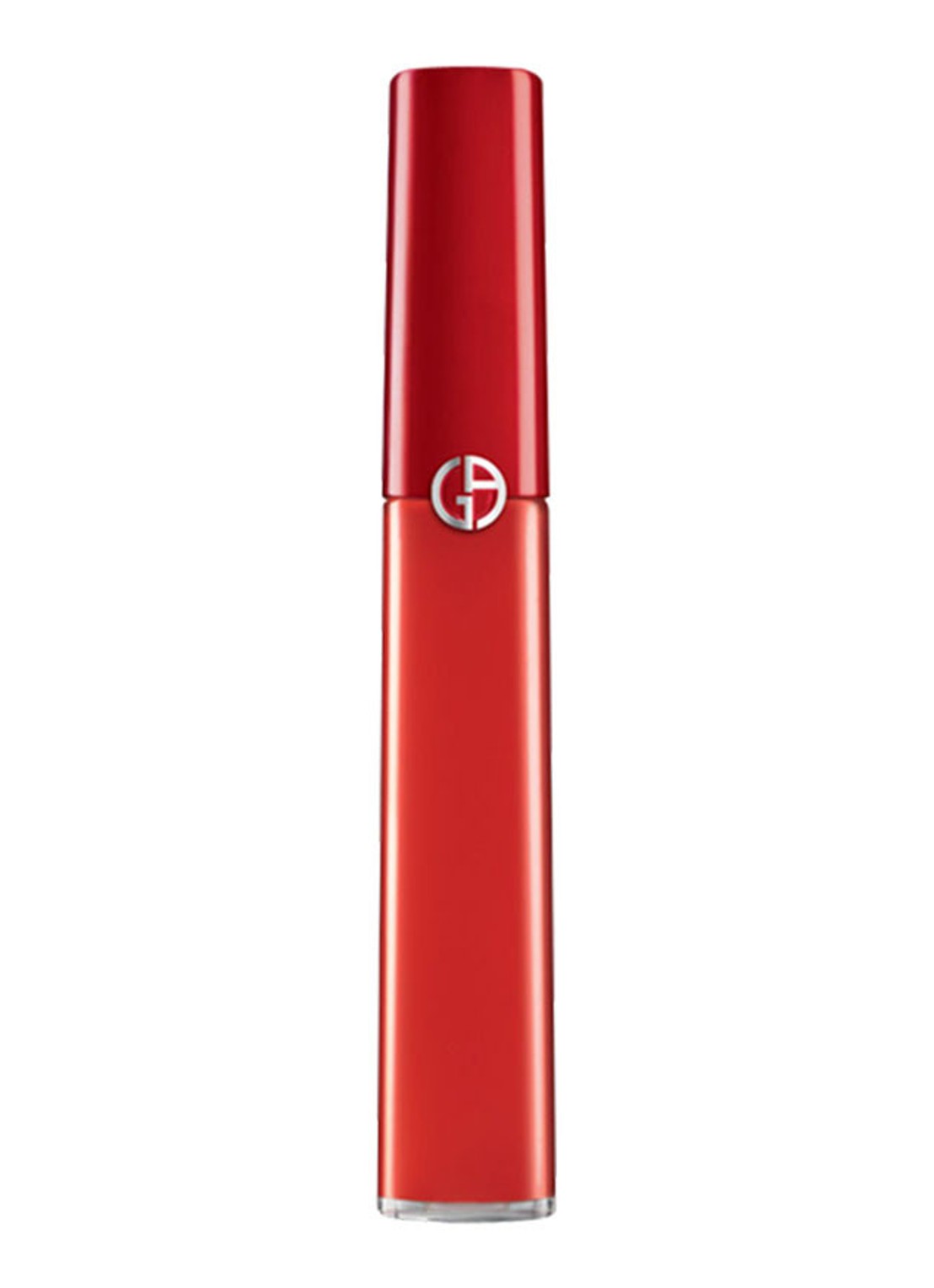 Armani Beauty Lip Maestro Liquid Lipstick - vloeibare lipstick - voorkant 401 the tibetan orange