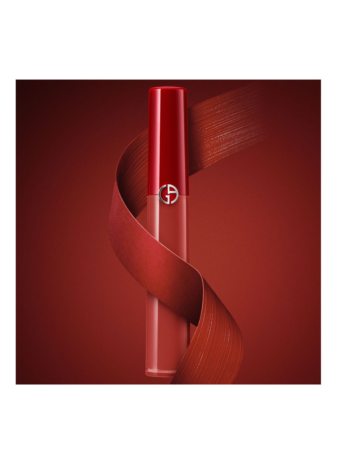 Armani Beauty Lip Maestro Matte Nature - liquid lipstick - detail 6 206 cedar
