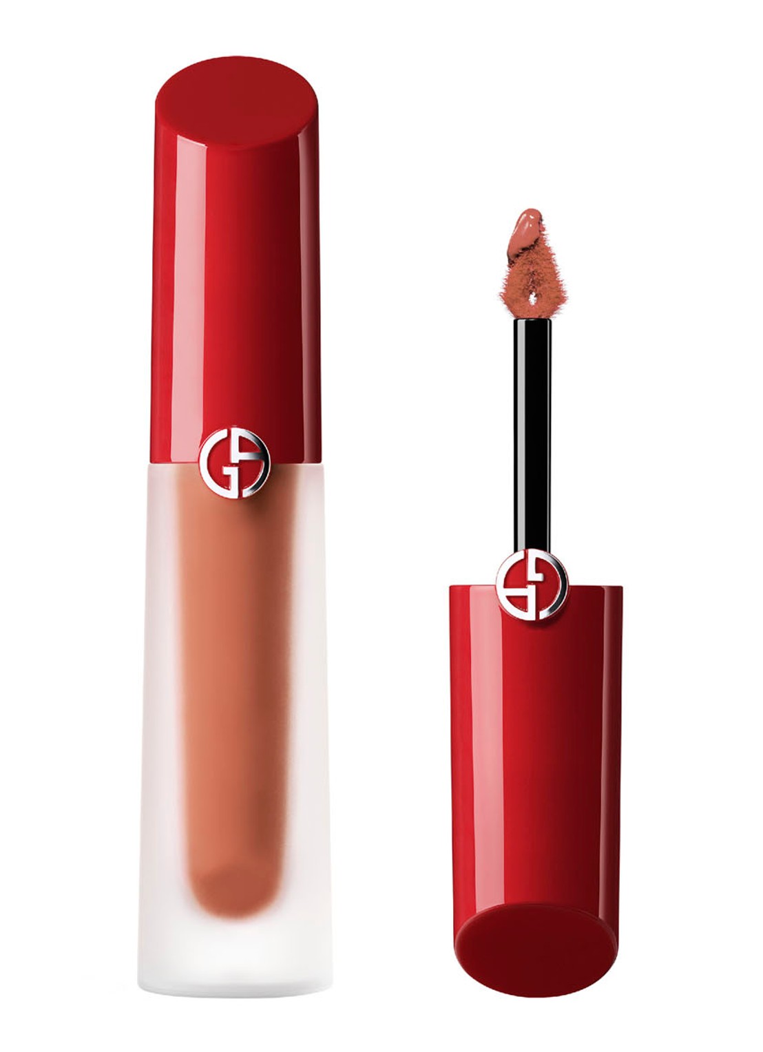 Armani Beauty Lip Maestro Satin Liquid Lipstick - vloeibare lipstick - voorkant 4 satin 02