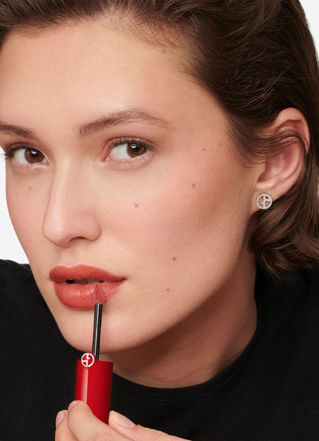 Armani Beauty Lip Maestro Satin - vloeibare lipstick - detail 7 satin 17