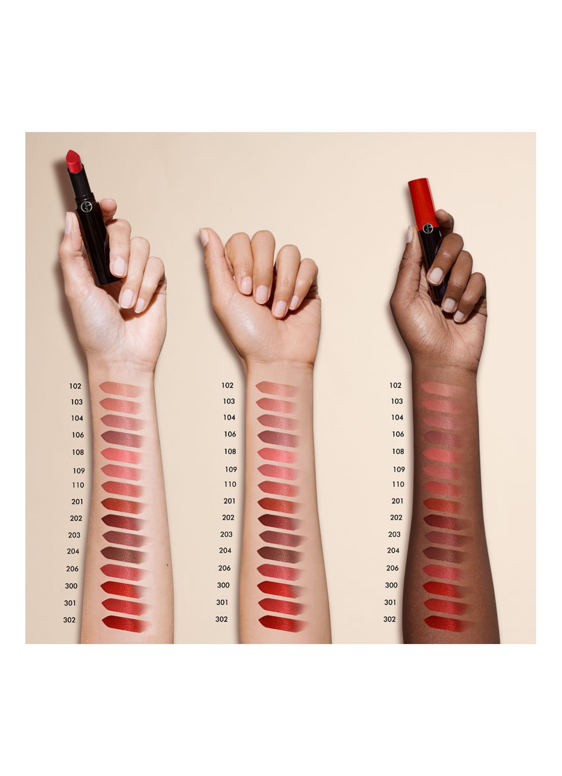 Armani Beauty Lip Power - lipstick - detail 5 206