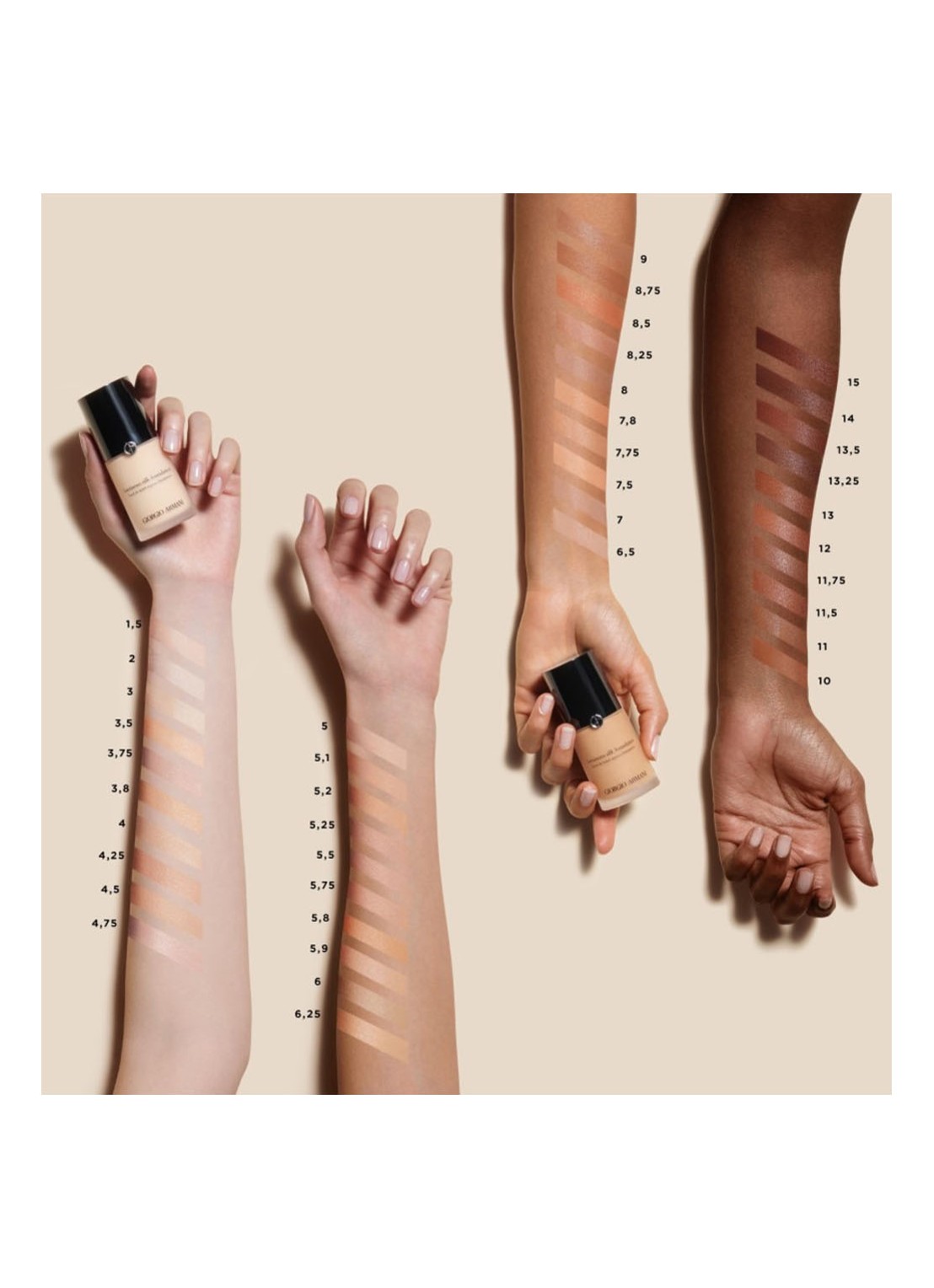 Armani Beauty Luminous Silk Foundation - detail 5 3.75