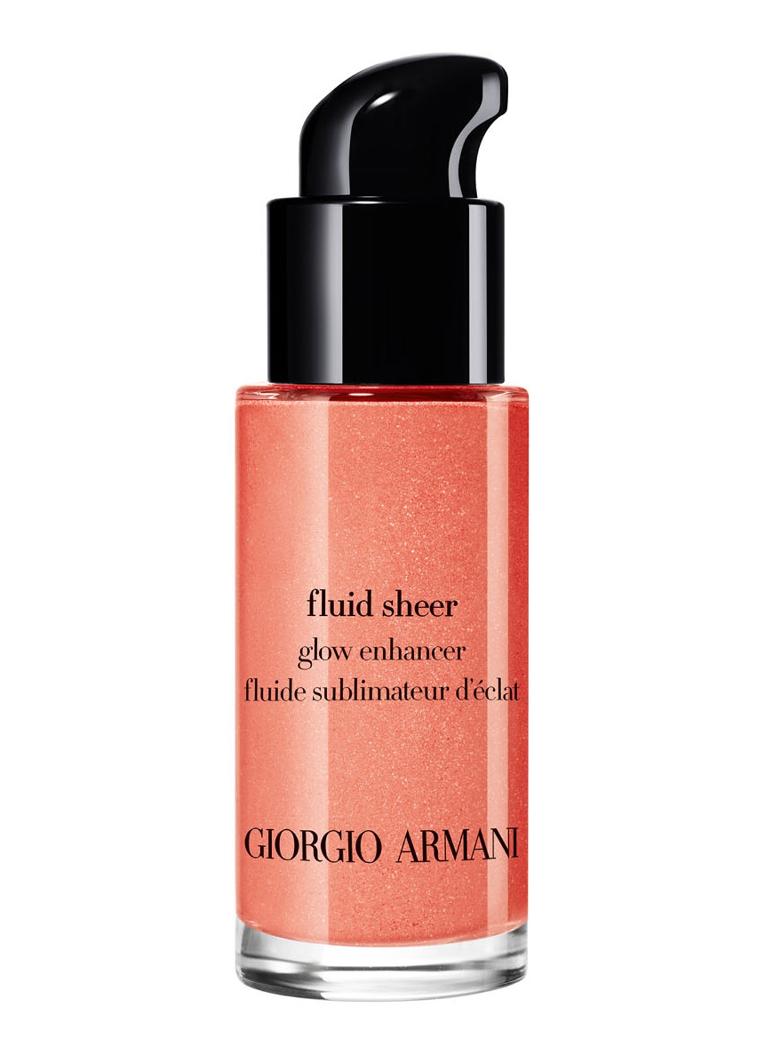 Armani Beauty Mini Fluid Sheer Glow Enhancer - travel size vloeibare highlighter - voorkant 6 5