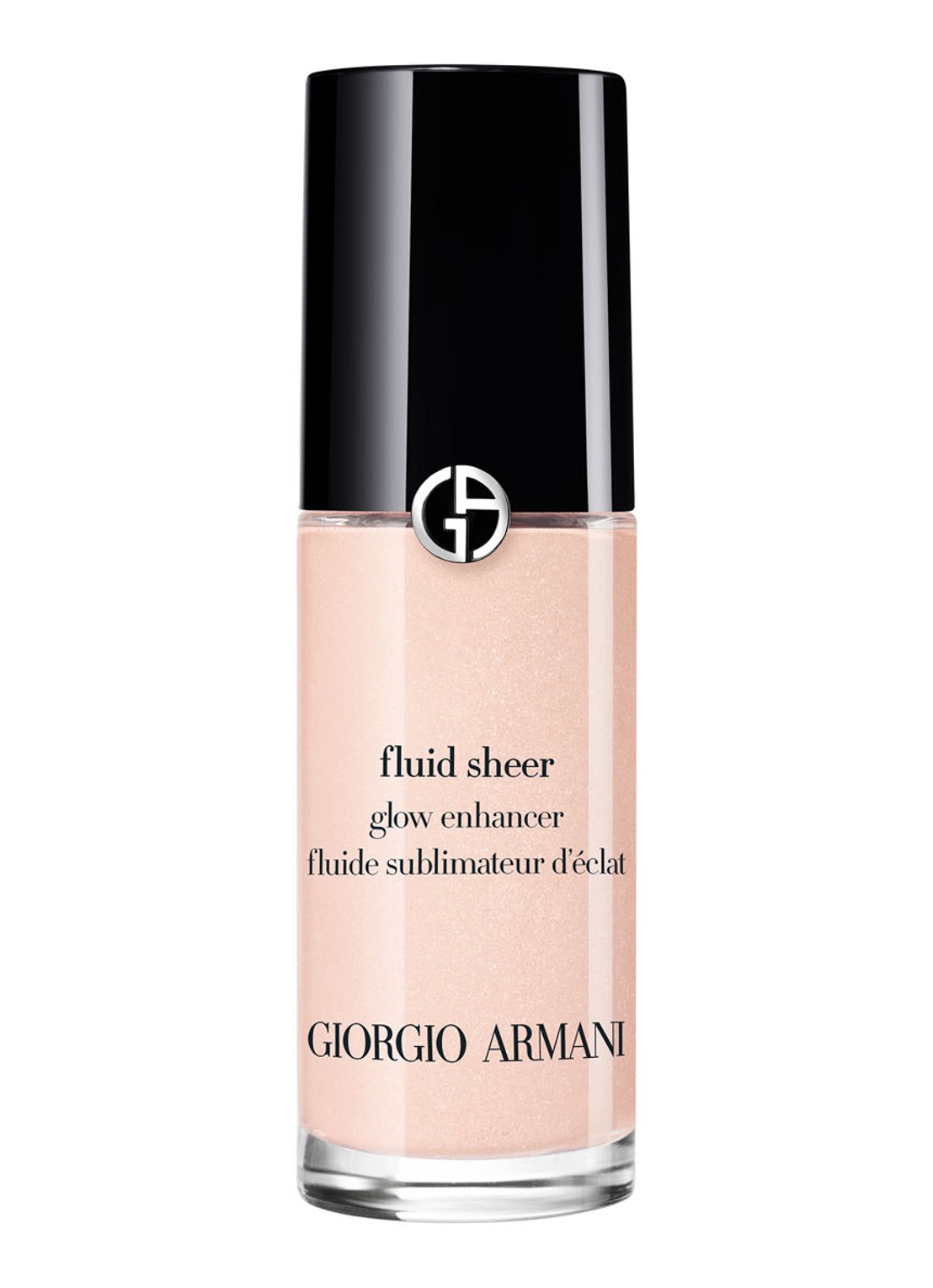 Armani Beauty Mini Fluid Sheer Glow Enhancer - travel size vloeibare highlighter - voorkant 5 7