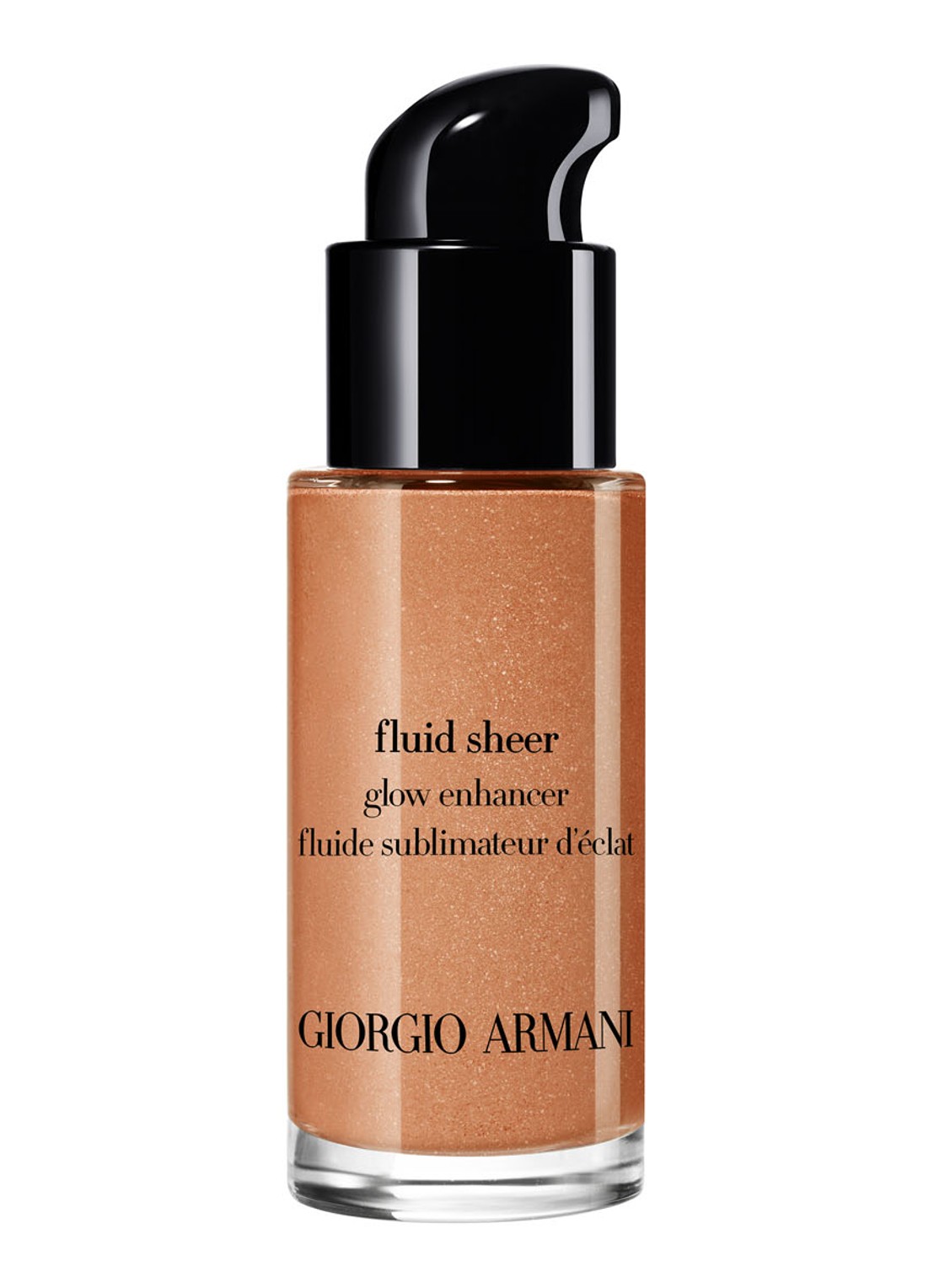 Armani Beauty Mini Fluid Sheer Glow Enhancer - travel size vloeibare highlighter - voorkant 2 10