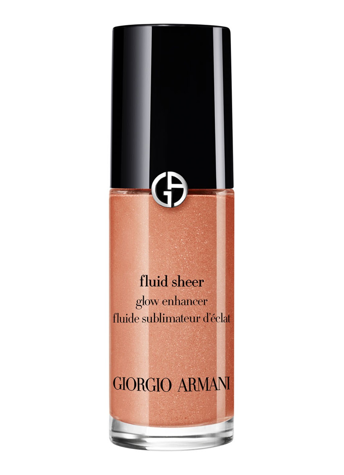 Armani Beauty Mini Fluid Sheer Glow Enhancer - travel size vloeibare highlighter - voorkant 11