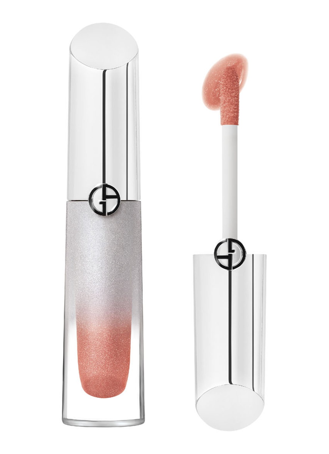 Armani Beauty Prisma Glass Icy Plumper - lipgloss - voorkant 33 rosewood frost