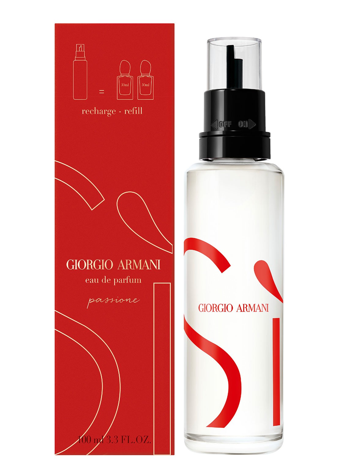 Armani Beauty Sì Passione Eau de Parfum - navulling  - voorkant 2 undefined