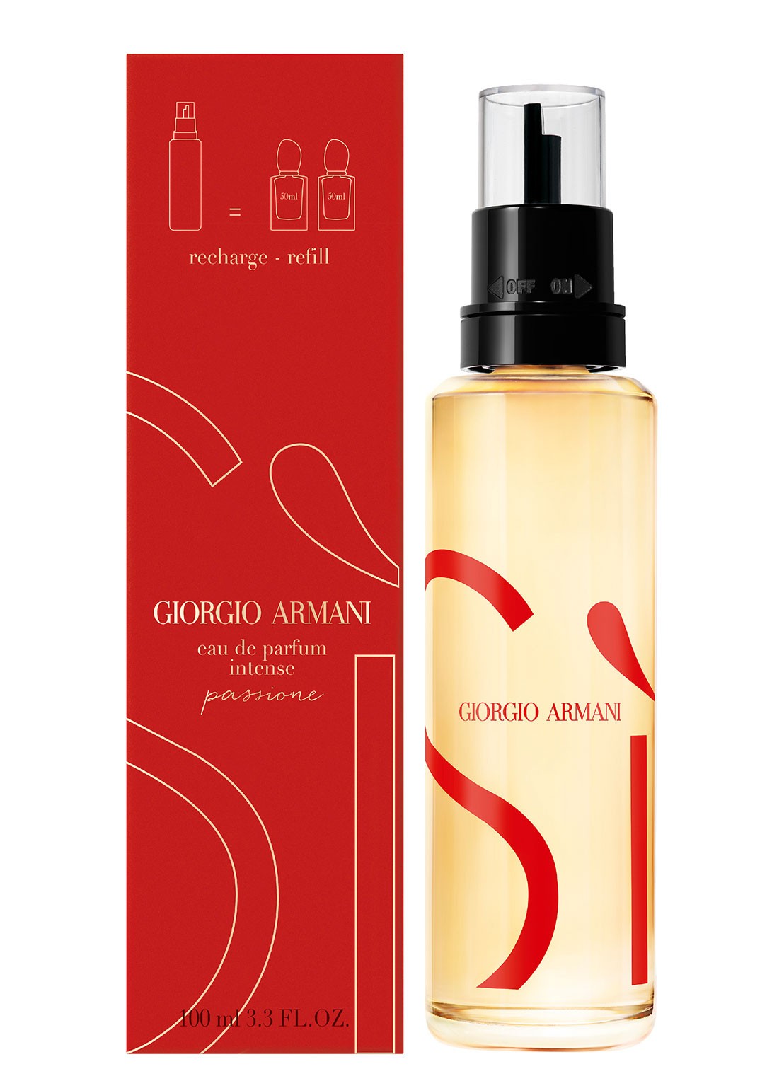 Armani Beauty Sì Passione Intense Eau de Parfum - navulling - voorkant 2 undefined