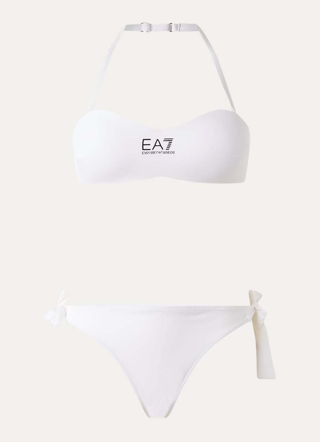 Armani Bikiniset met logo - voorkant 5 wit
