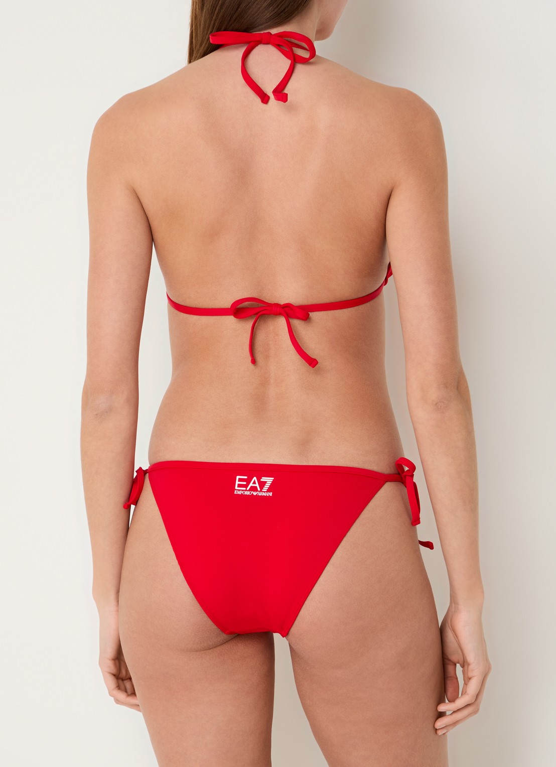 Armani Bikiniset met uitneembare vulling en logo - achterkant 3 rood