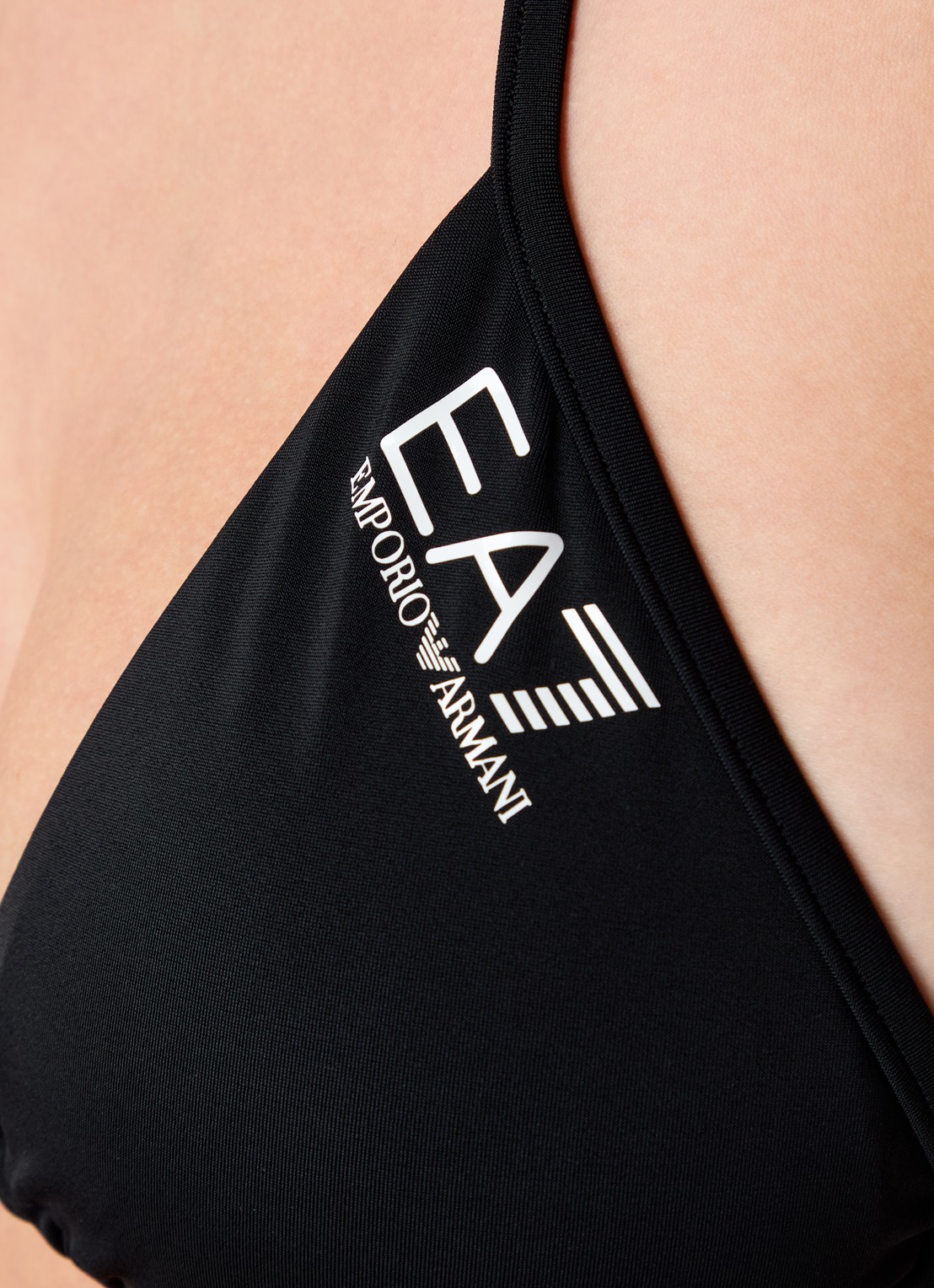 Armani Bikiniset met uitneembare vulling en logo - detail 3 zwart