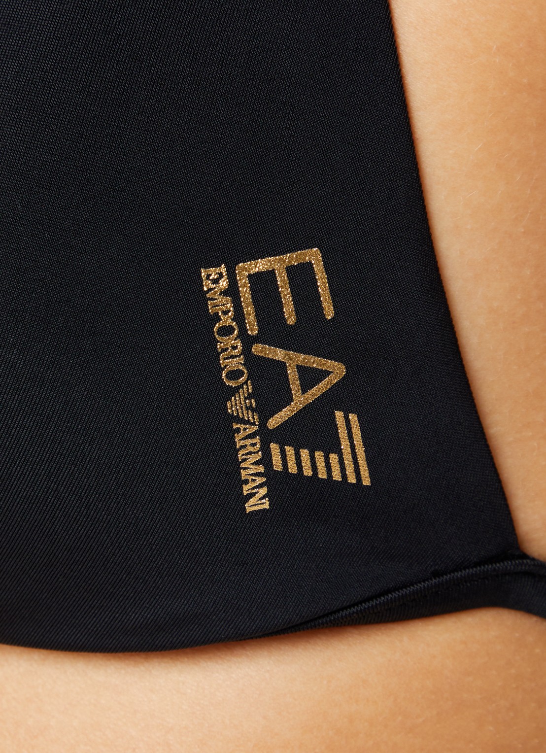 Armani Bikiniset met uitneembare vulling en logoprint - detail 5 zwart