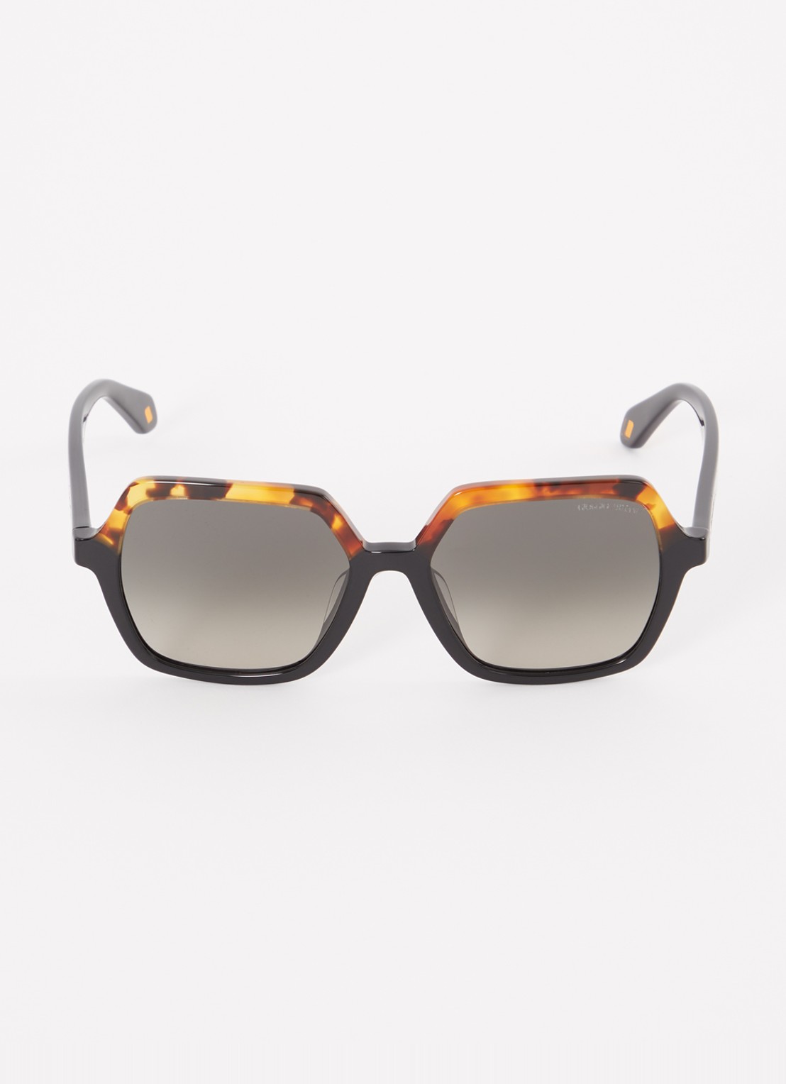 Armani Butterfly zonnebril AR8193U - detail 3 oranjebruin