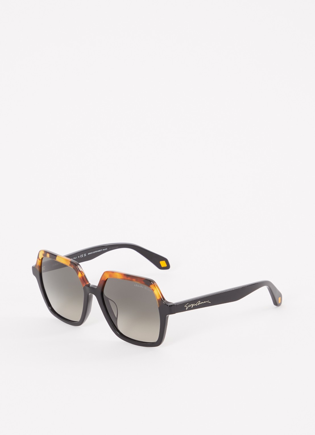 Armani Butterfly zonnebril AR8193U - voorkant oranjebruin