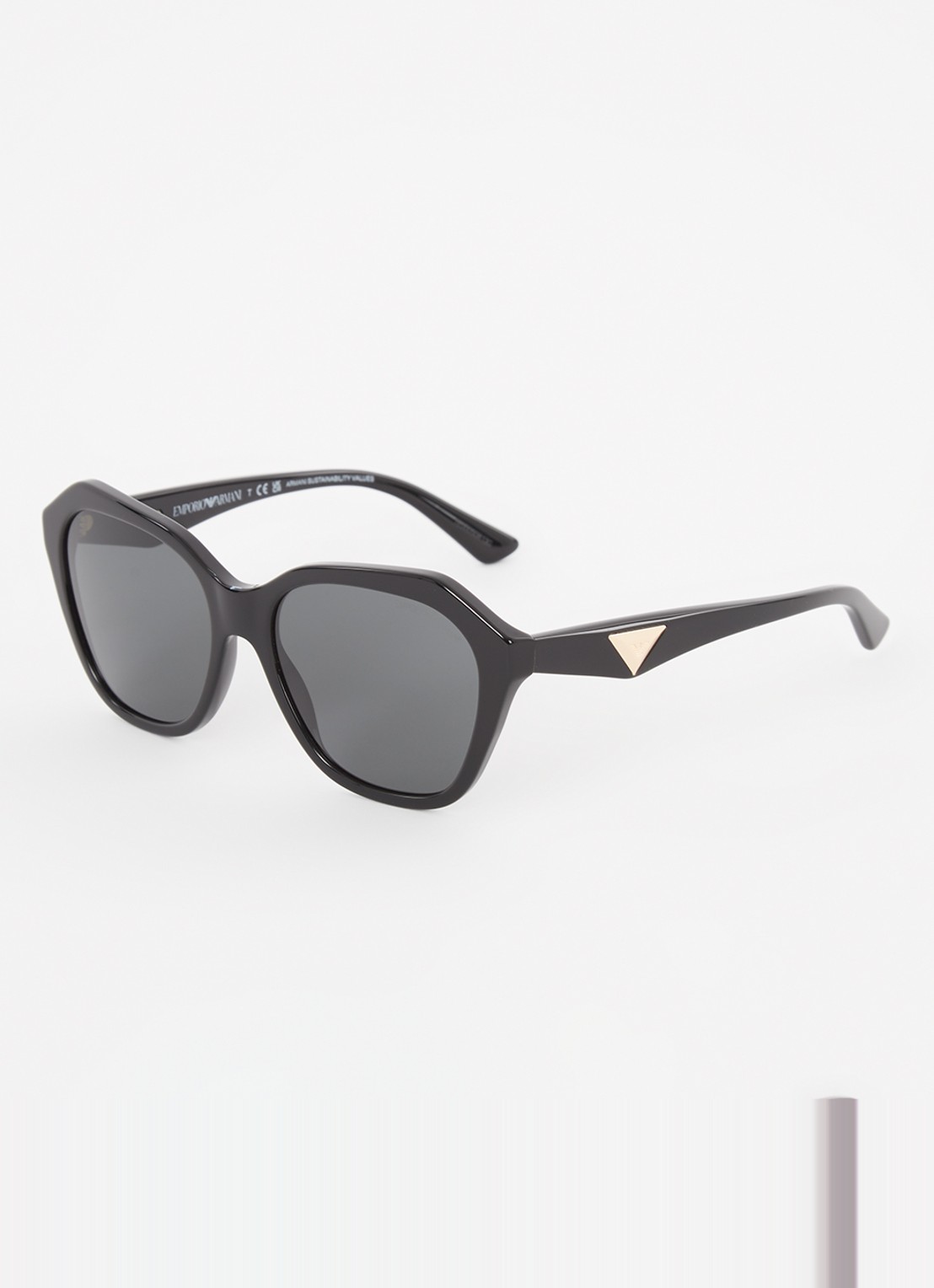 Armani Butterfly zonnebril EA4221 - voorkant 4 zwart