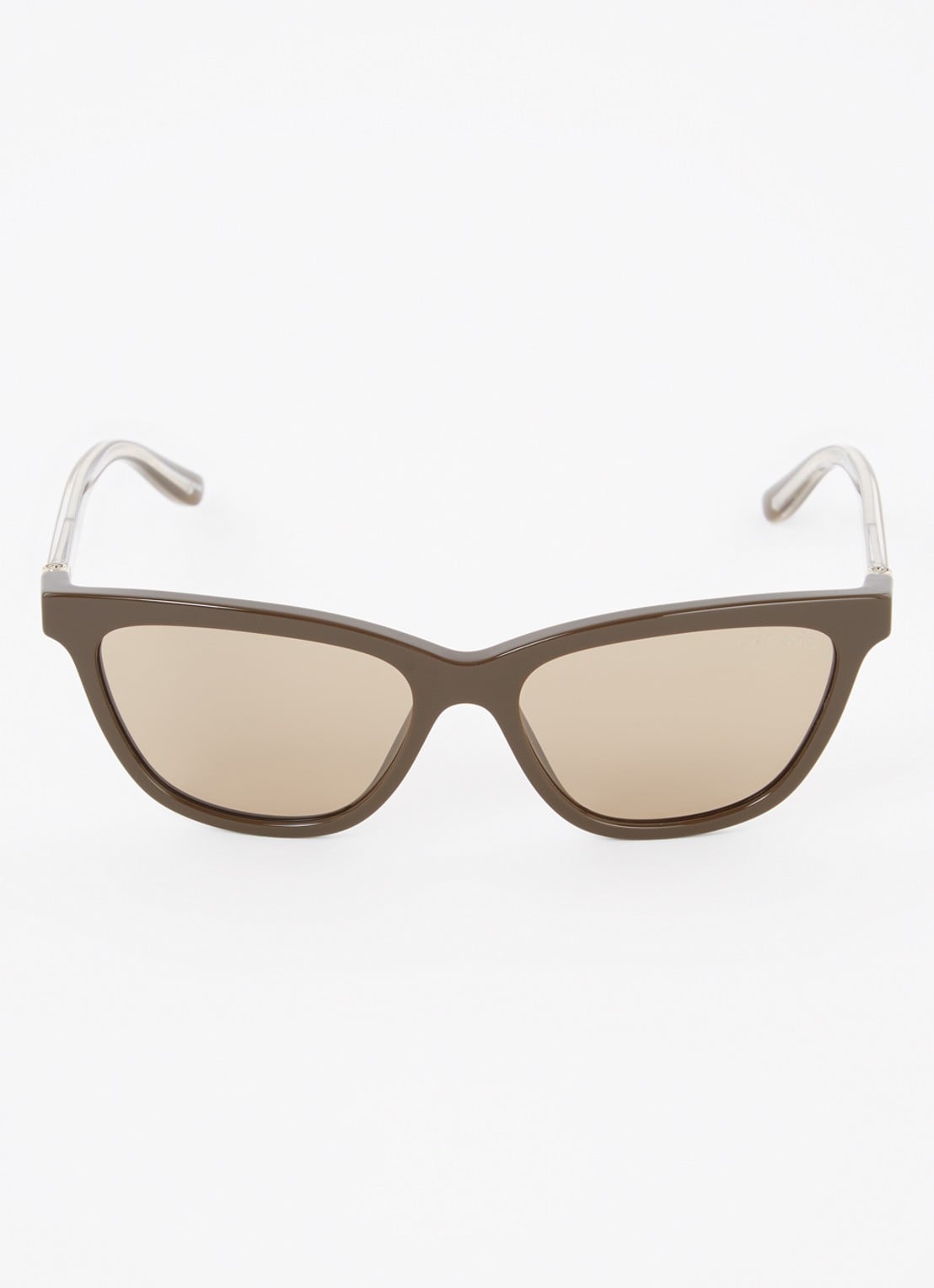 Armani Cat Eye zonnebril AR8221 - detail 3 donkerbruin