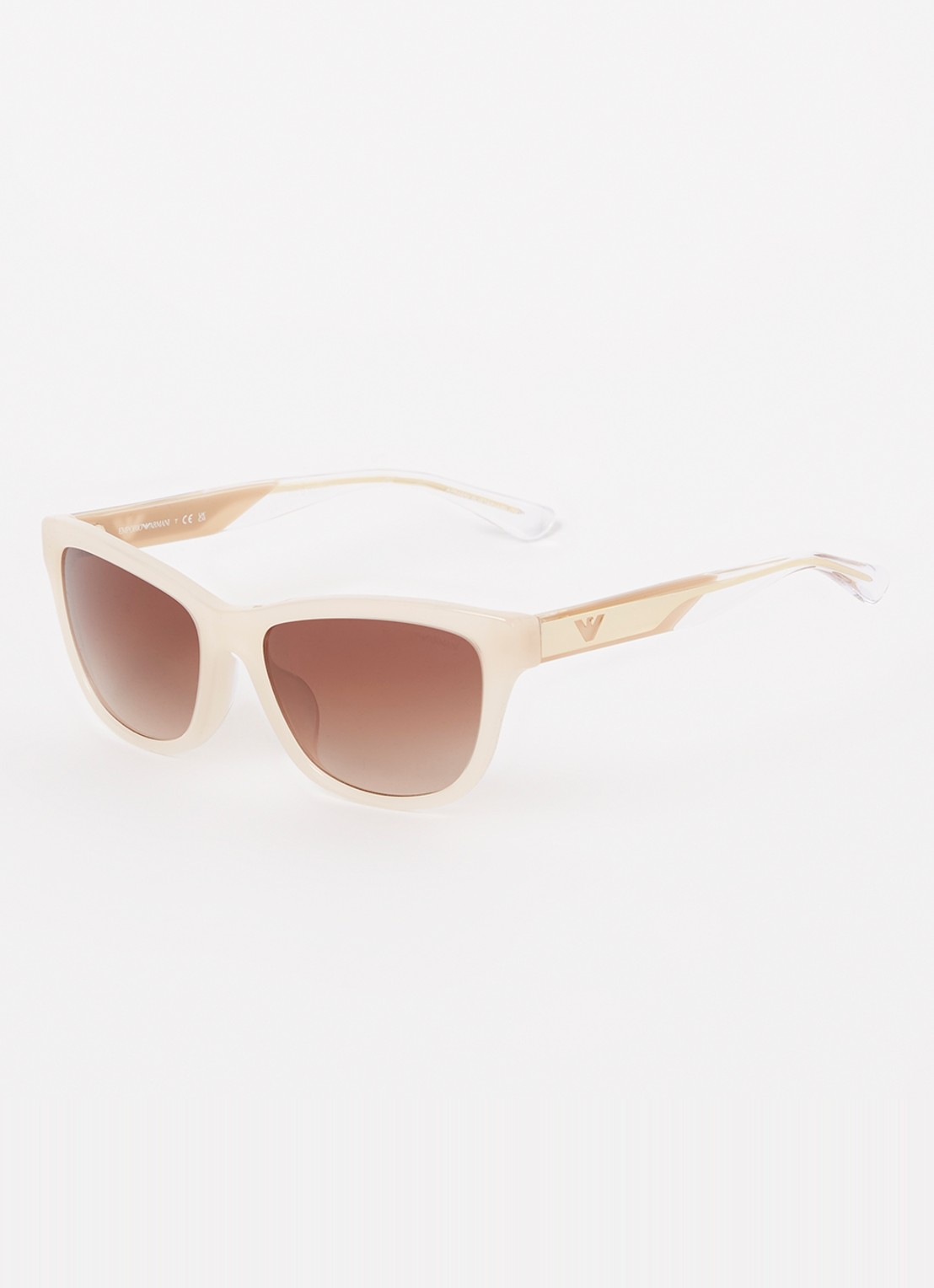 Armani Cat Eye zonnebril EA4227U - voorkant 4 beige