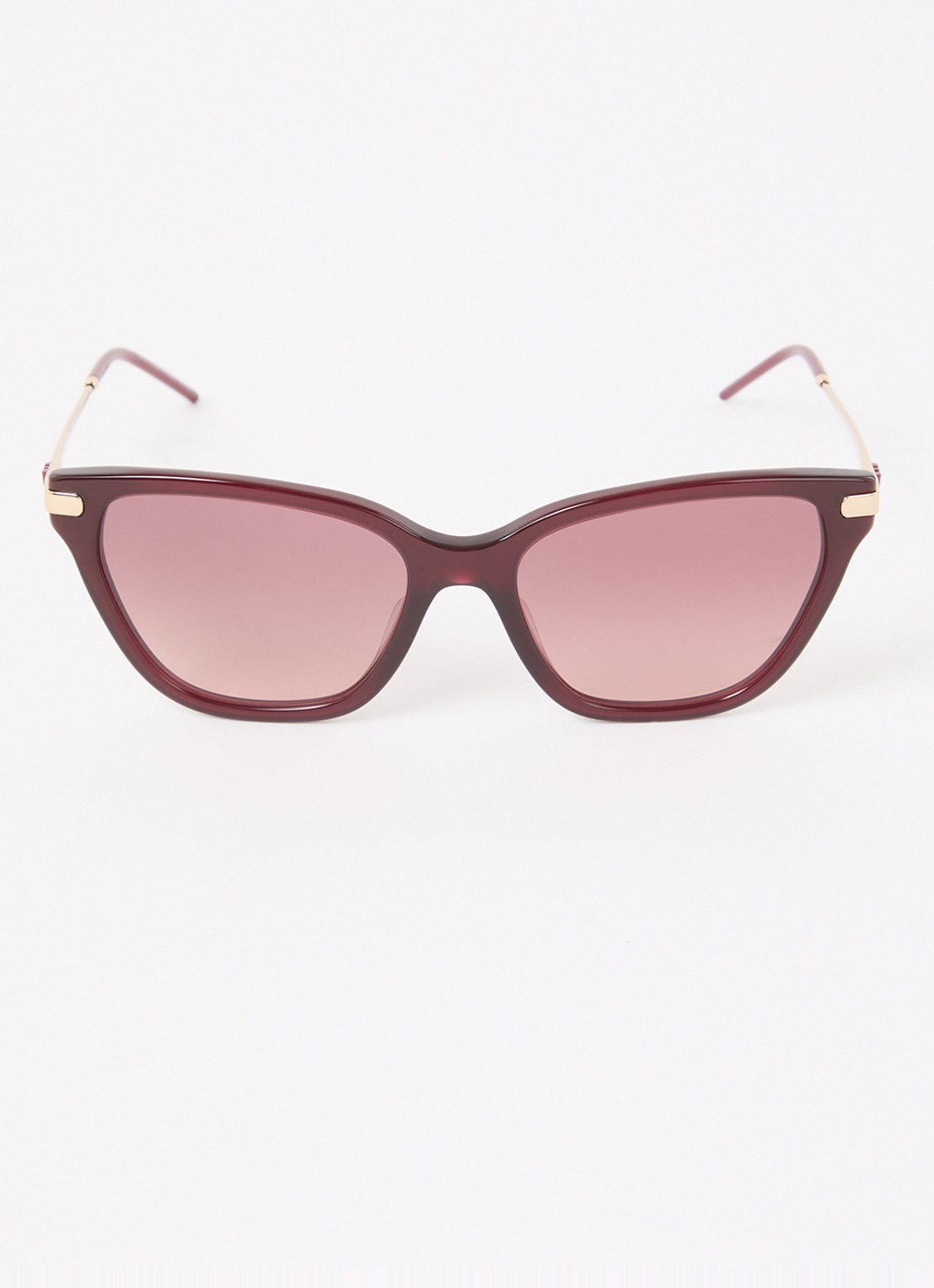 Armani Cat Eye zonnebril EA4251 - detail 2 bordeauxrood