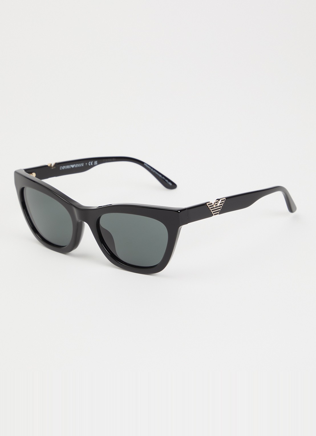 Armani Cat Eye zonnebril EA4259U - voorkant 4 zwart