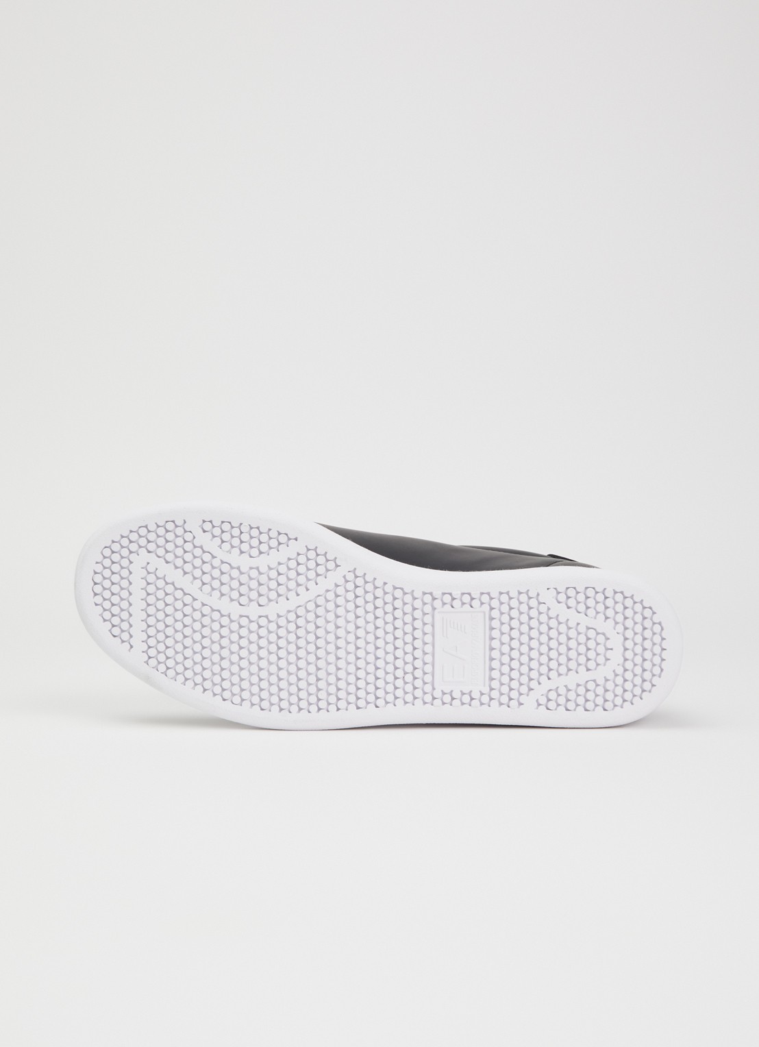 Armani Classic CC sneaker van leer  - detail 3 zwart