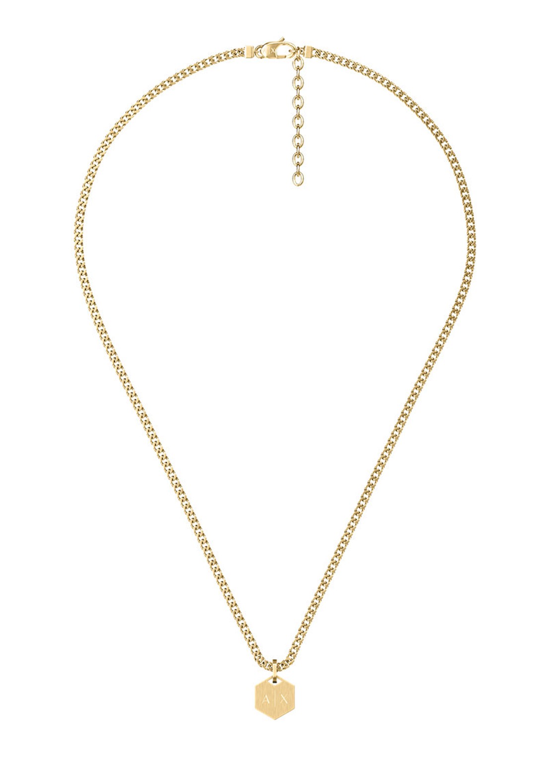 Armani Classic ketting AXG0185710 - detail 2 goud