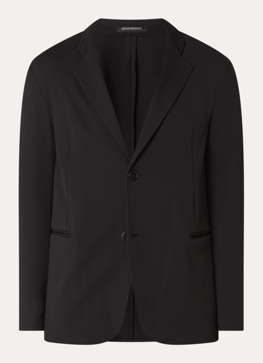 Armani Colbert met structuur - voorkant zwart