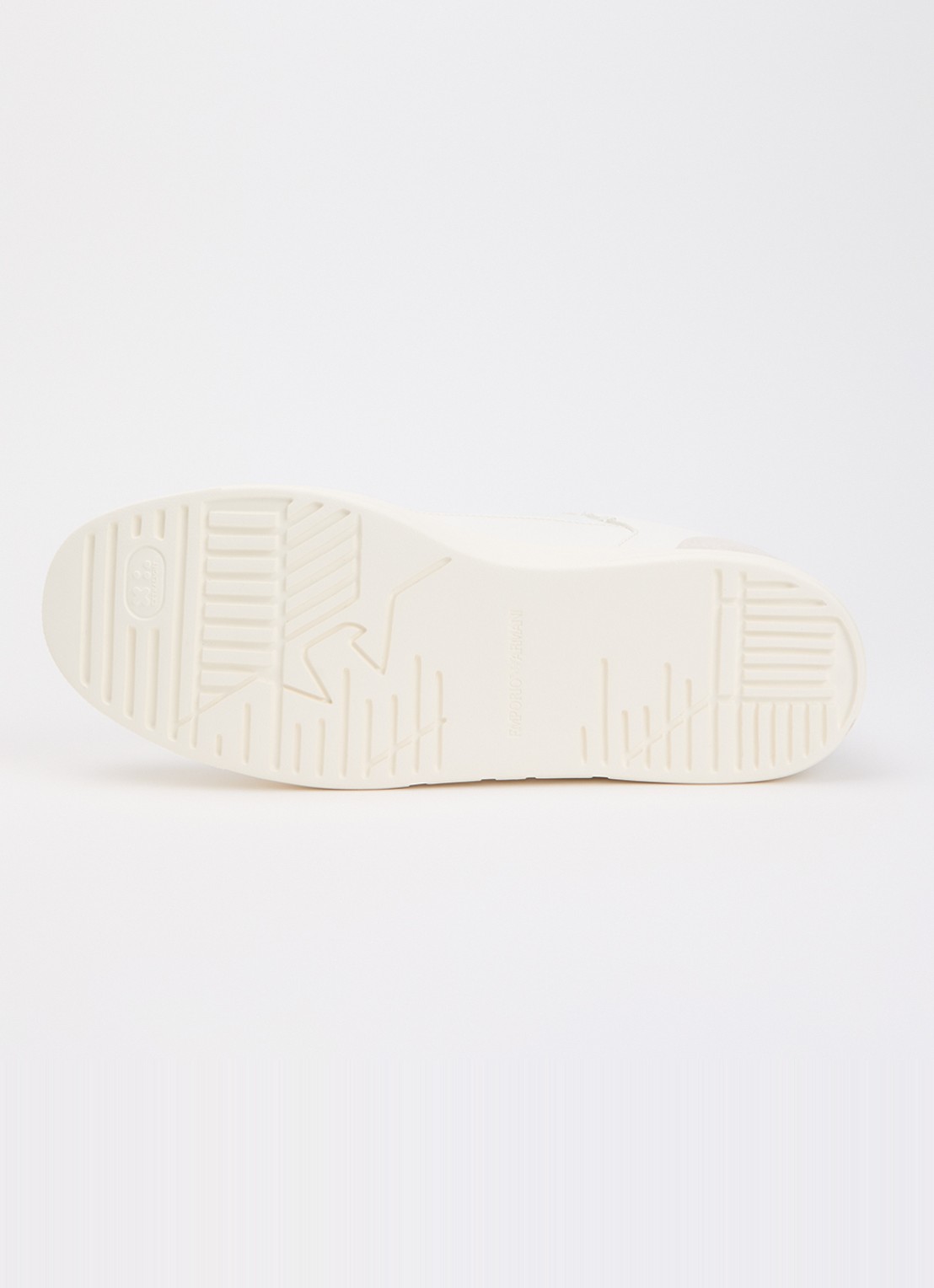 Armani Cordura sneaker met suéde details  - detail 3 wit