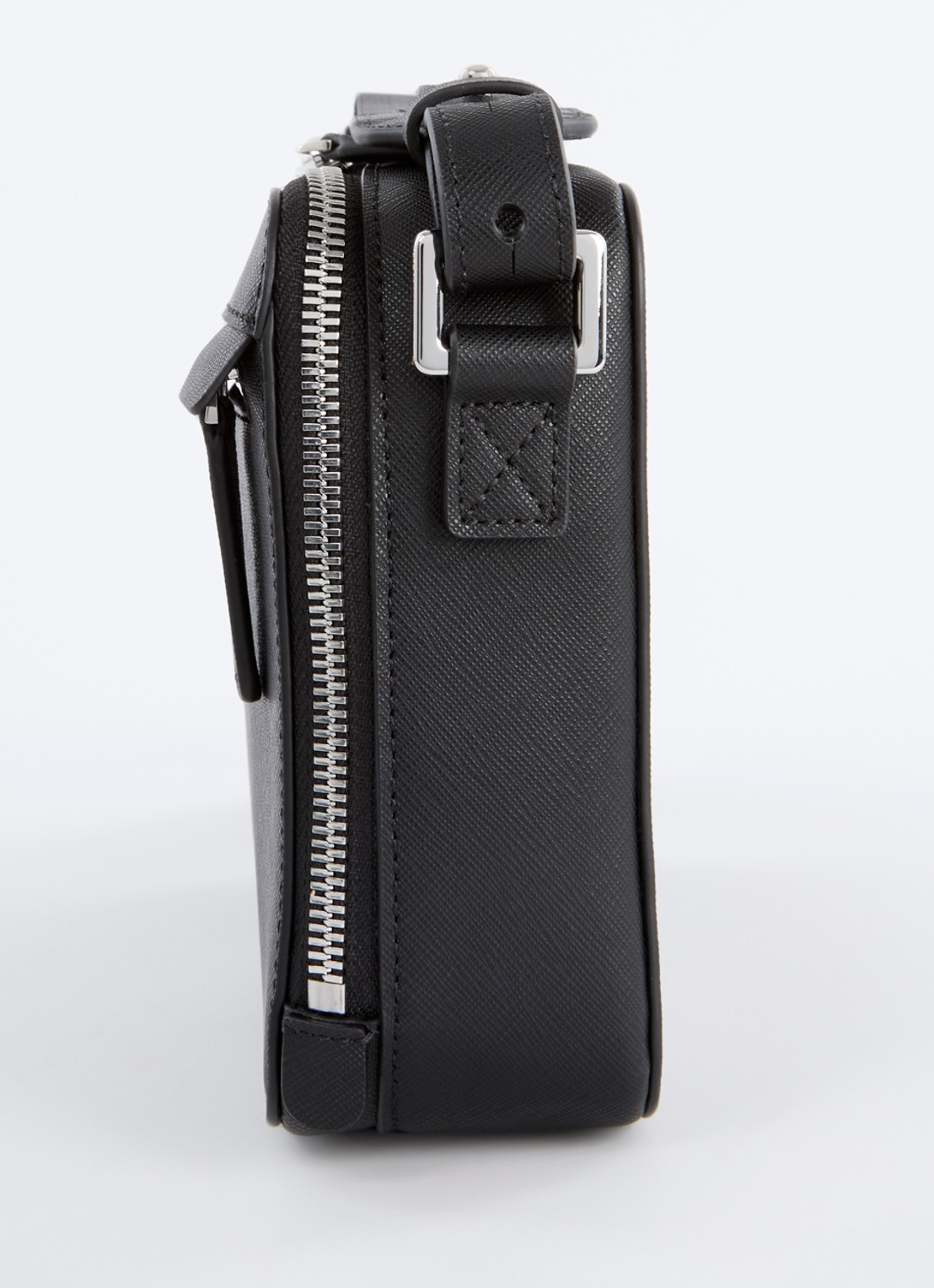 Armani Crossbodytas met afneembare schouderriem en logo - detail 2 zwart