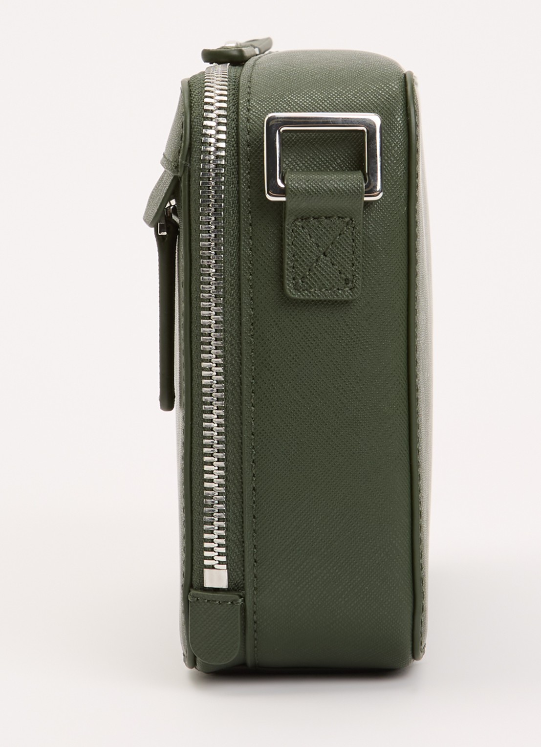 Armani Crossbodytas met afneembare schouderriem en logo - detail 4 bronsgroen