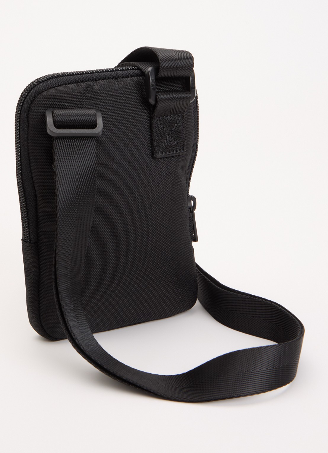 Armani Crossbodytas met logo en verstelbare schouderriem - achterkant zwart