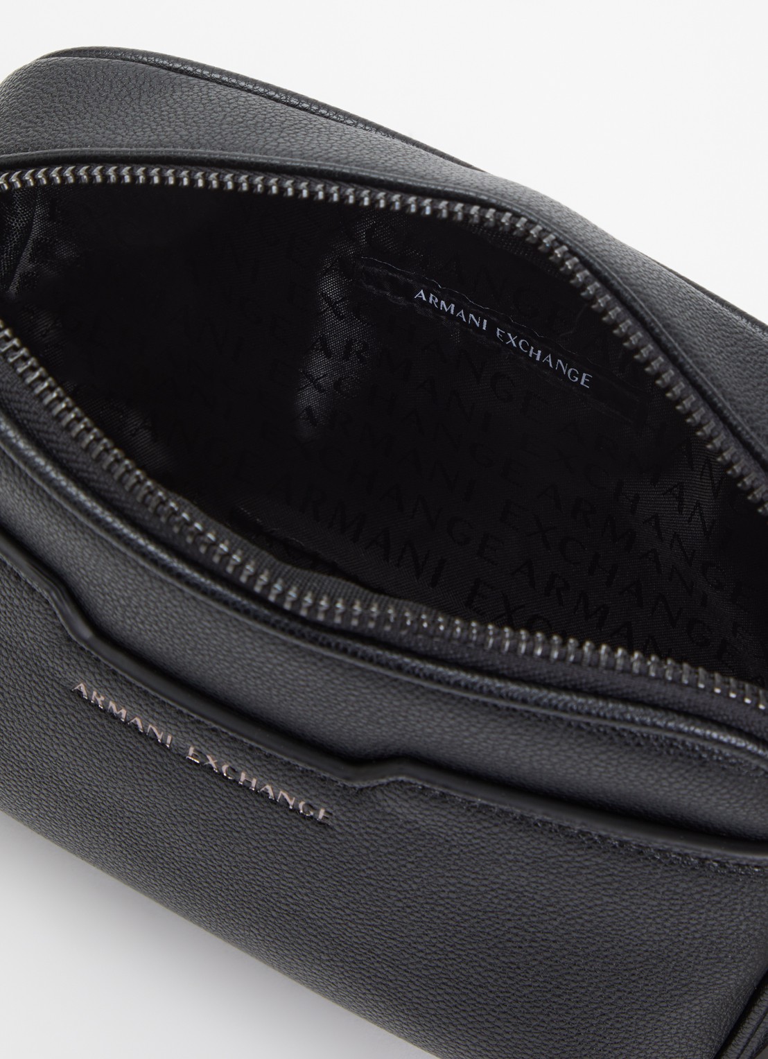 Armani Crossbodytas met logo - detail 3 zwart