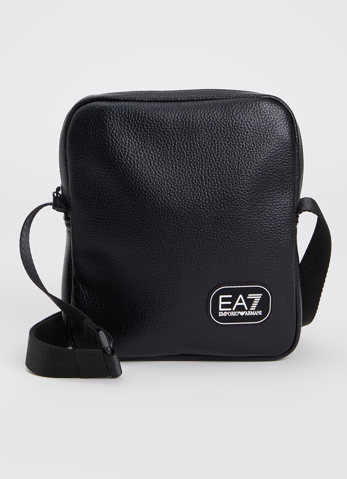 Armani Crossbodytas met logo - voorkant 5 zwart