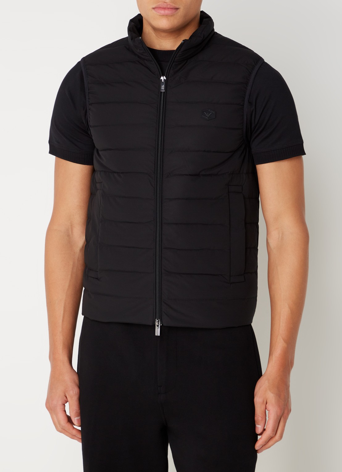 Armani DOWN WAISTCOAT - detail 4 zwart