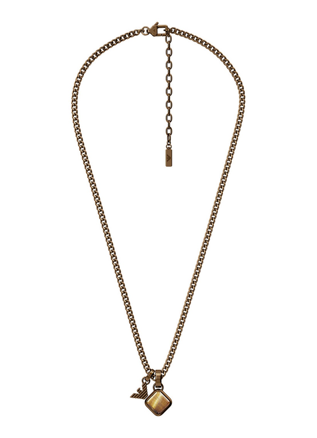 Armani Eagle Logo ketting EGS3380251 - detail 2 goud