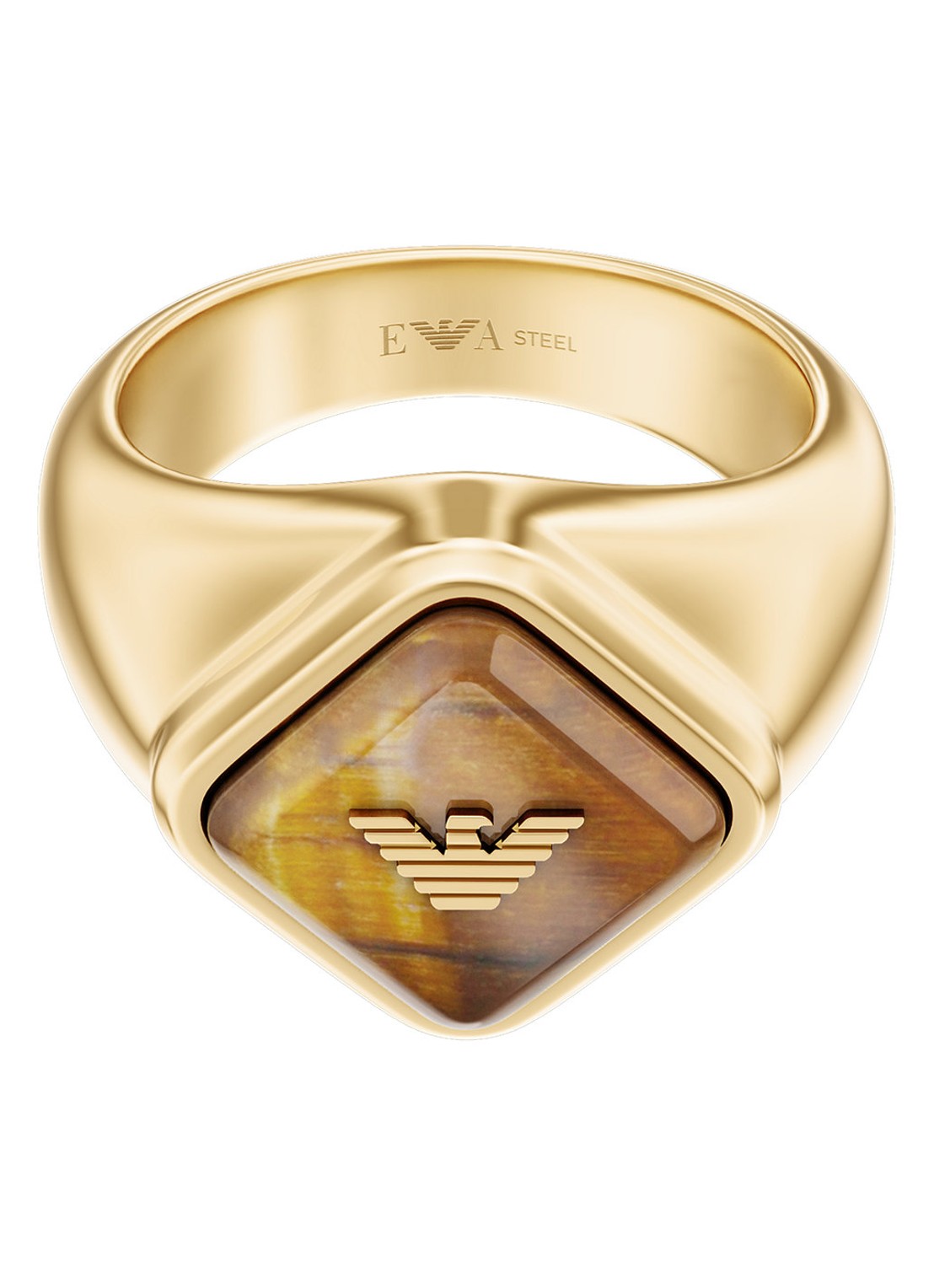 Armani Eagle Logo ring EGS3379251 - detail 2 goud