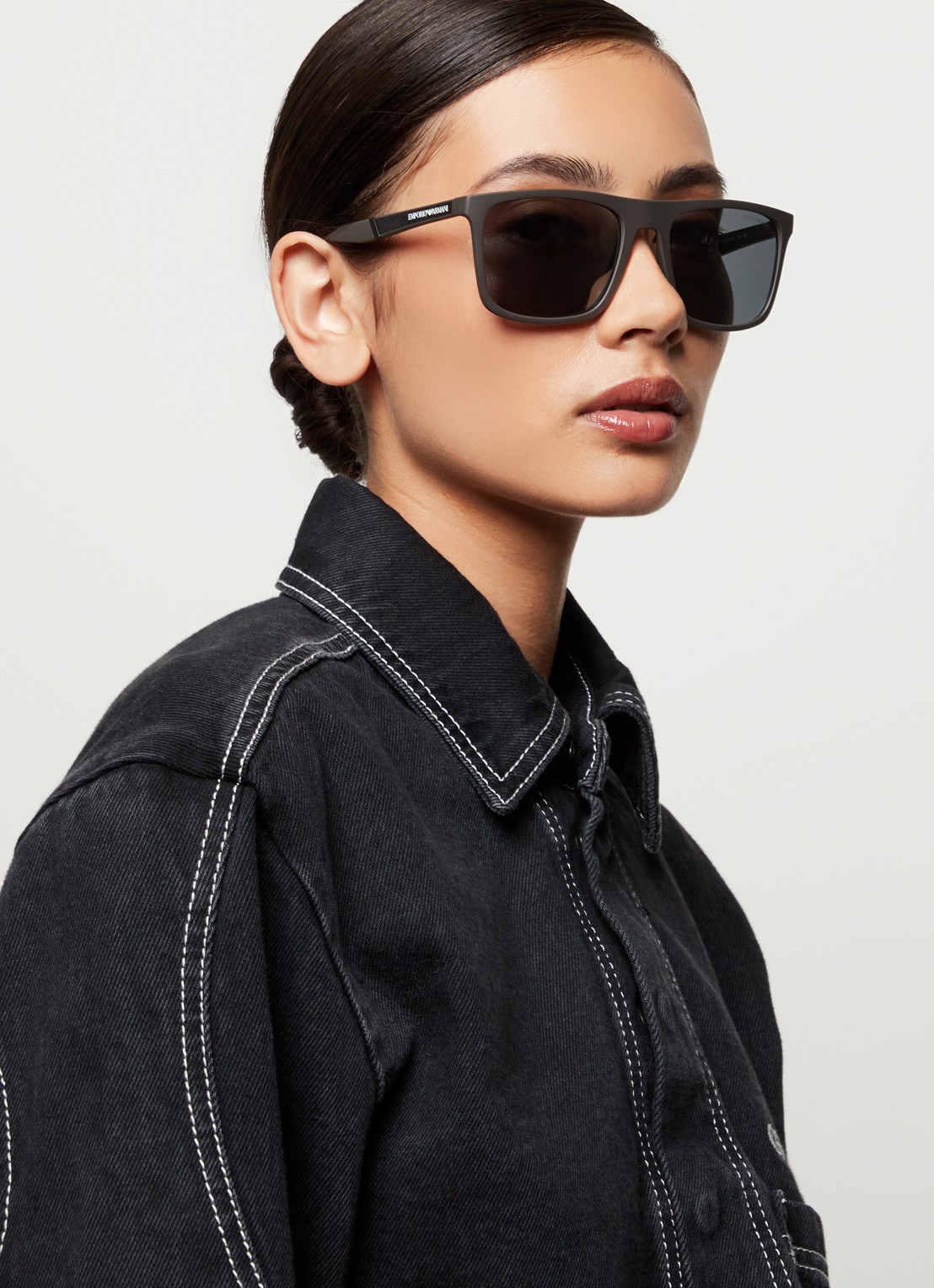 Armani EMPORIO ARMANI *EA4097 56 Brn - voorkant 3 donkergrijs