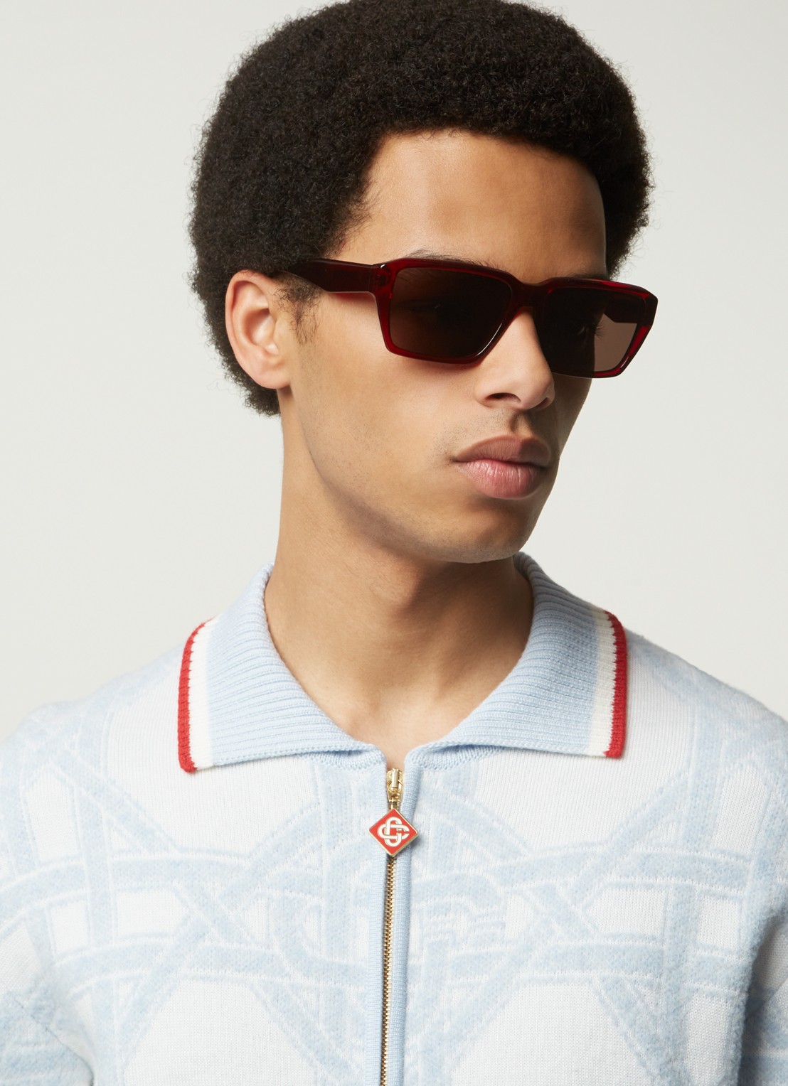 Armani EMPORIO ARMANI *EA4186  RED SH - voorkant 3 donkerrood
