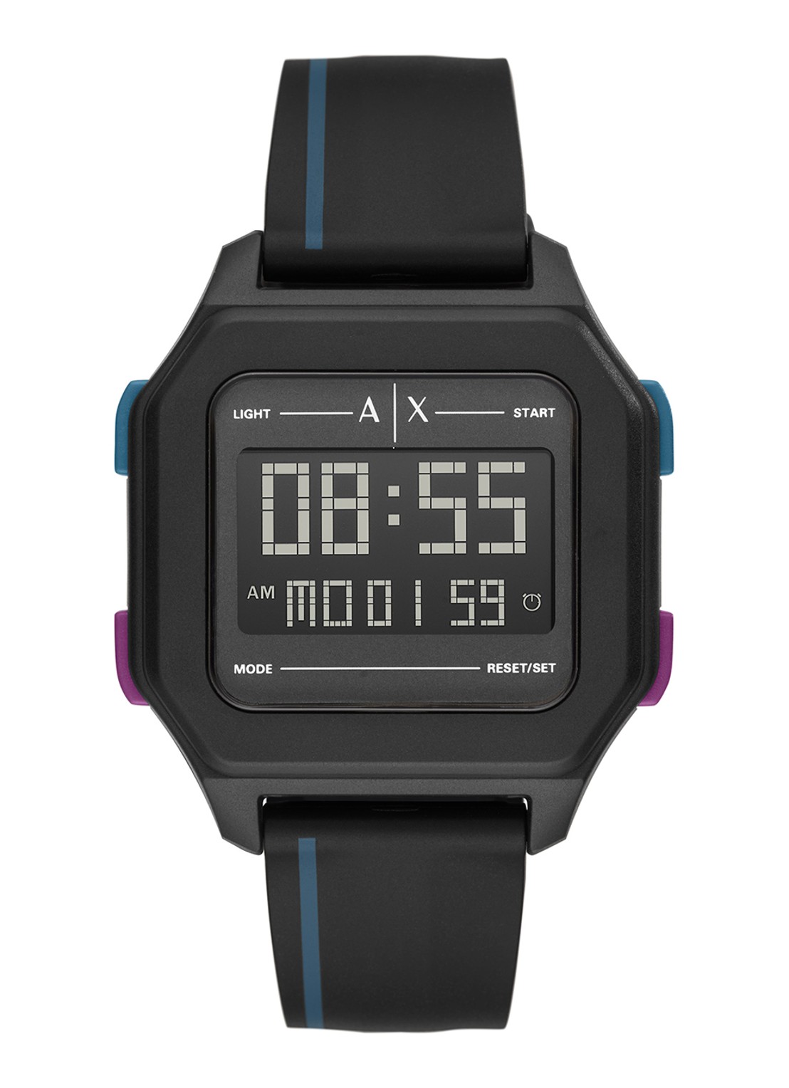 Armani Exchange Horloge AX2955 - voorkant 3 zwart