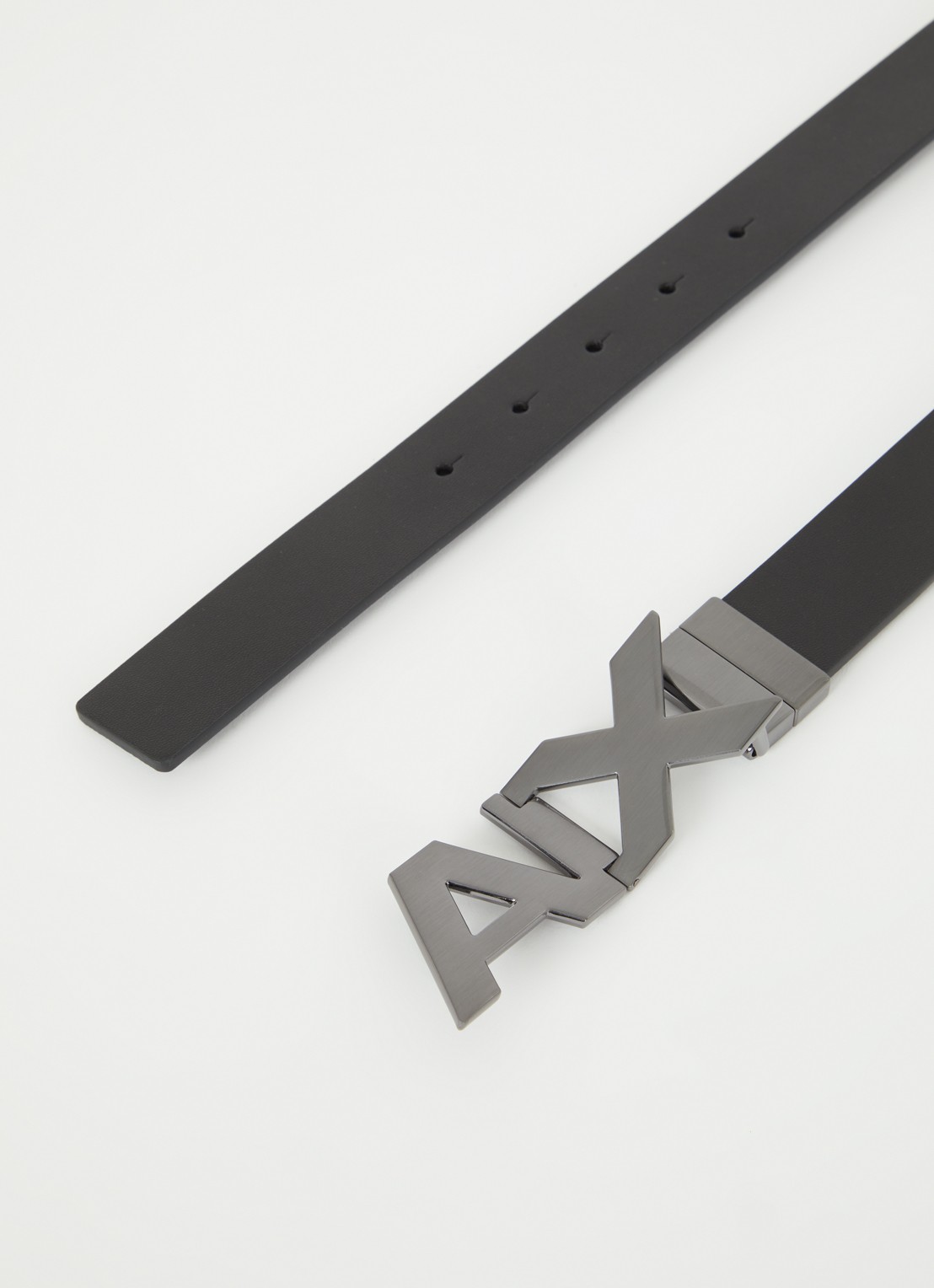 Armani FASHION BELT - detail zwart