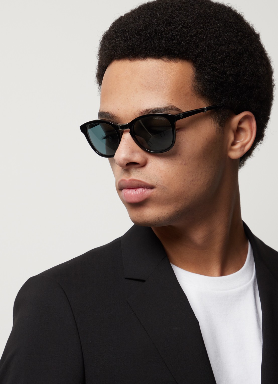 Armani Giorgio Armani *AR8170  BLK SH - voorkant 3 zwart