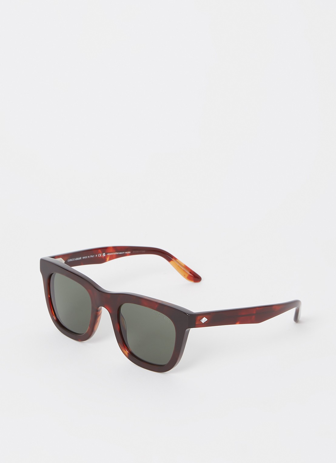 Armani Giorgio Armani *AR8171  GRY SH - voorkant 4 kastanjebruin