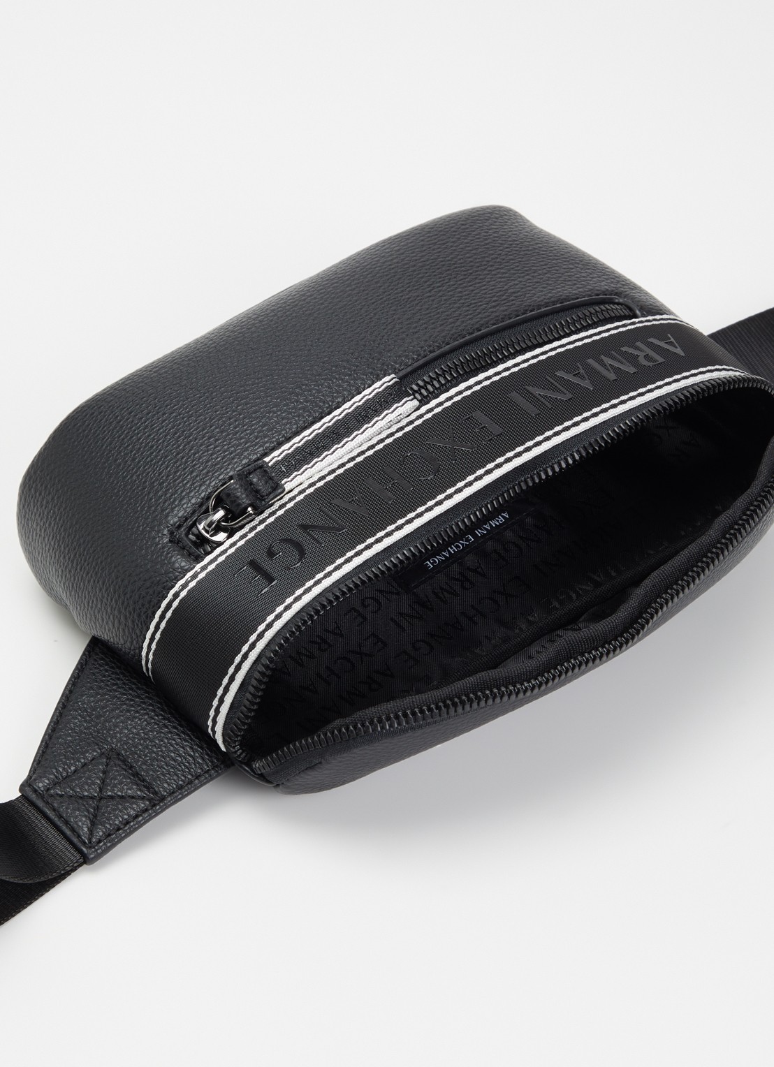 Armani Heuptas met logo  - detail 3 zwart