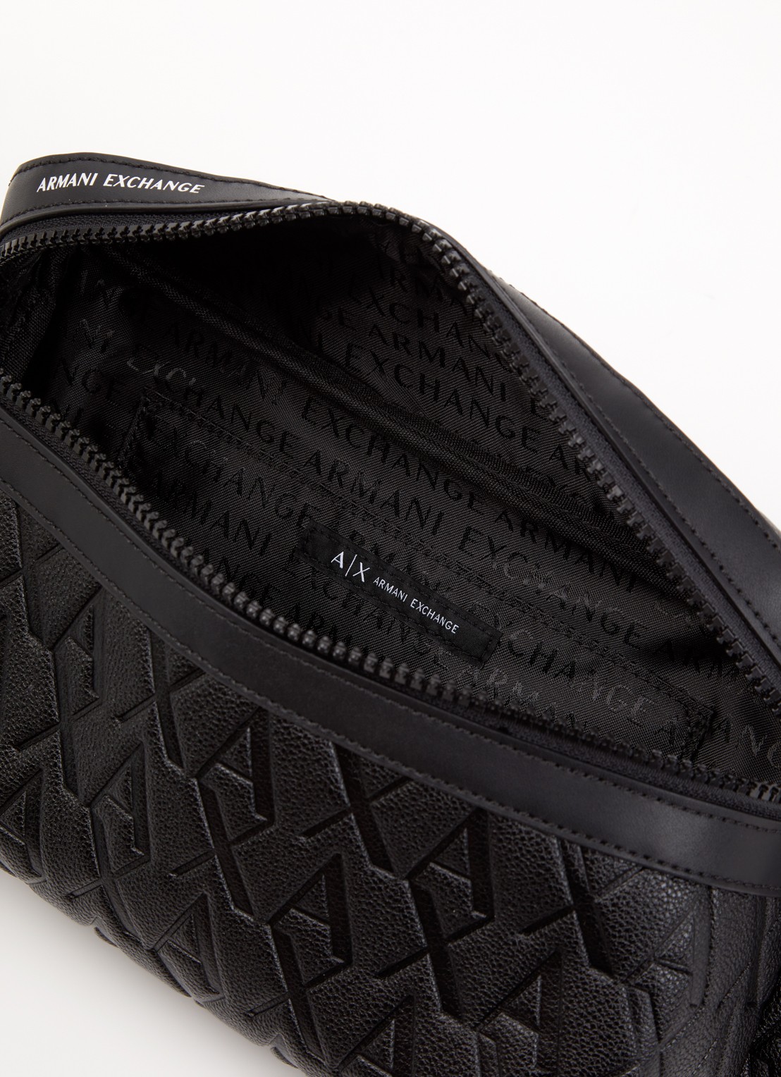 Armani Heuptas met logoprint  - detail 3 zwart