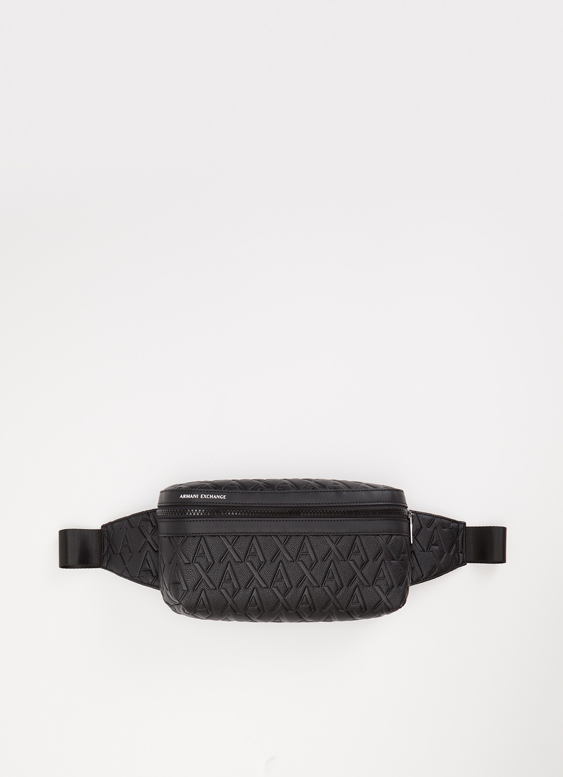 Armani Heuptas met logoprint  - voorkant 2 zwart