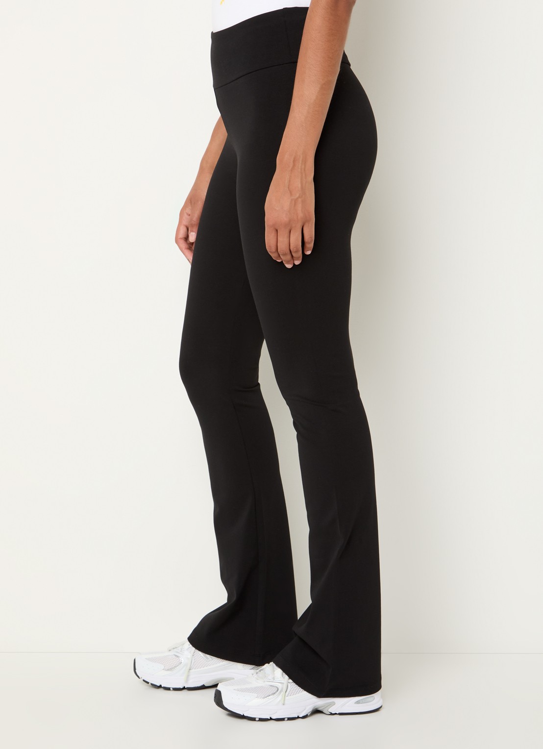 Armani High waist trainingslegging met logo - detail 2 zwart