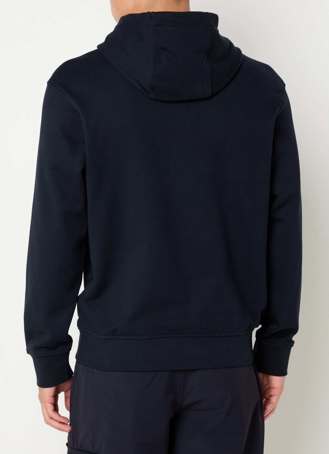 Armani Hoodie met logoprint - achterkant 5 donkerblauw